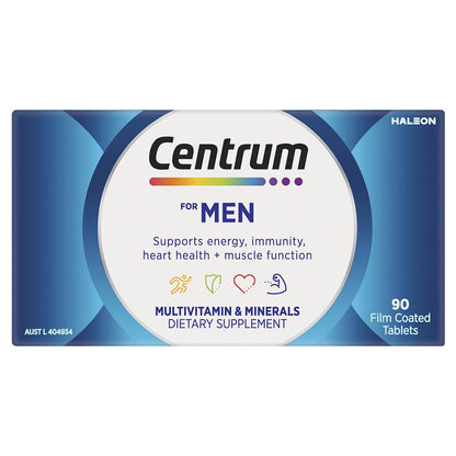 Centrum For Men 90 Tablets Exclusive Size