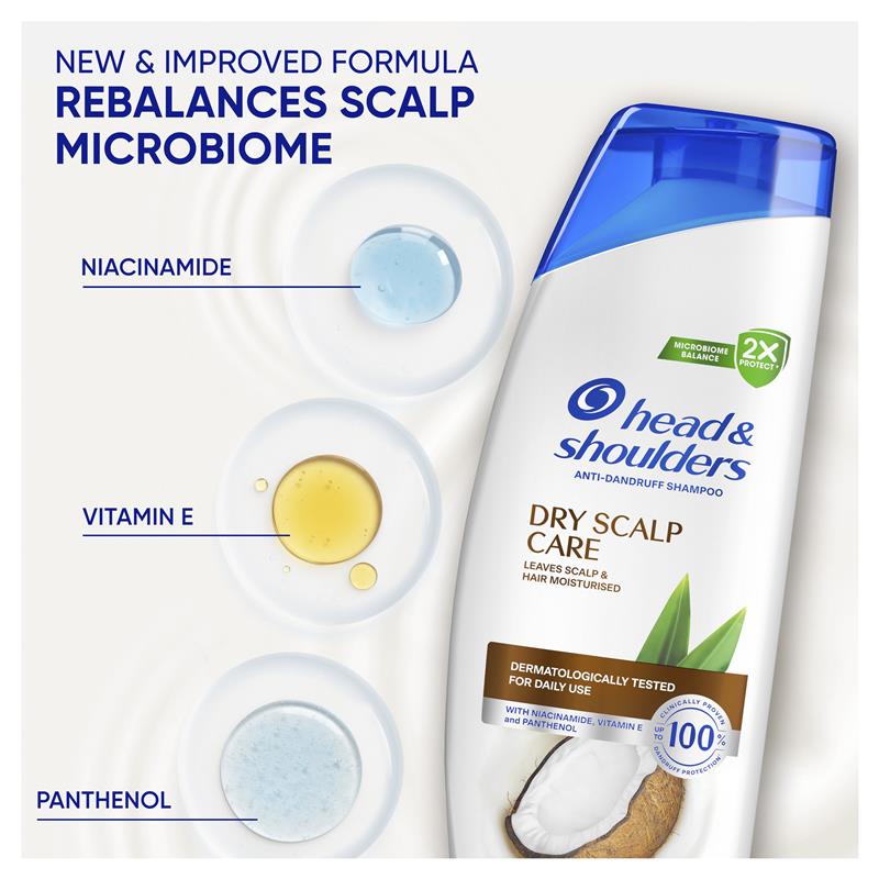 Head & Shoulders Dry Scalp Care Shampoo 400ml