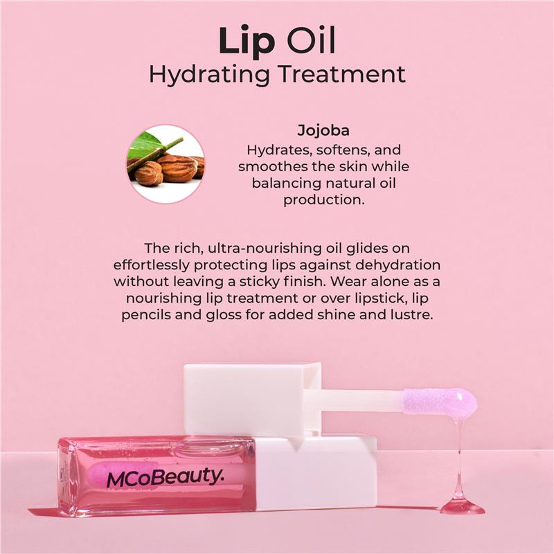 MCoBeauty Lip Oil Hydrating Treatment Sheer Melon