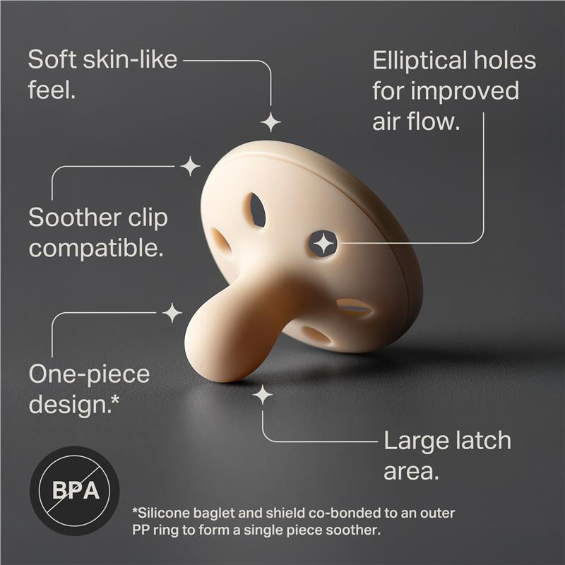 Tommee Tippee Breast Like Soother 6-18 Months 2 Pack