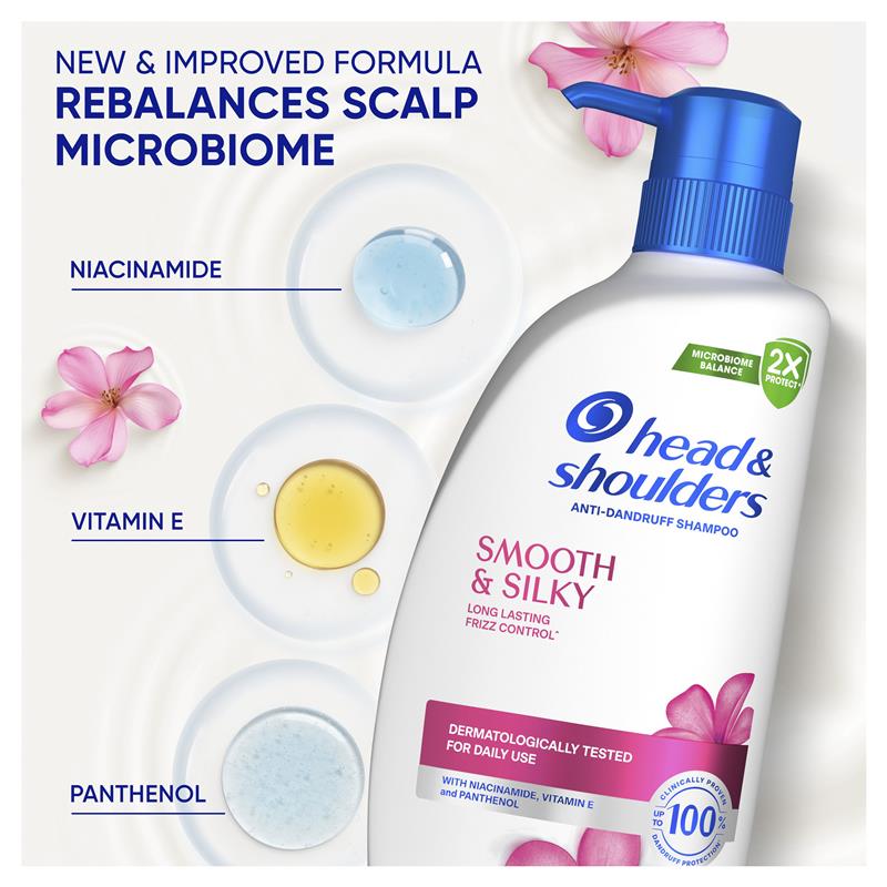 Head & Shoulders Smooth & Silky Shampoo 660ml