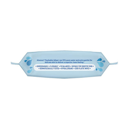 Kleenex Flushable Wipes Fragrance Free 36 Wipes