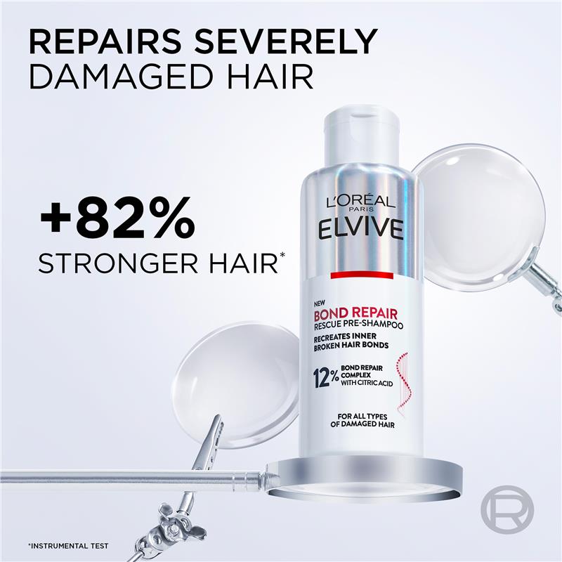 L'Oreal Paris Elvive Bond Repair Pre-Shampoo 200ml - Intensive Hair Treatment
