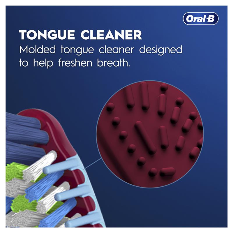 Oral-B Cross Action Toothbrush - 7 Benefits, 5 Pack