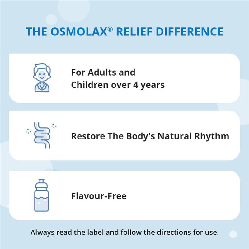 OsmoLax Relief Children's Laxative Powder 35 Dose 298g - Gentle Constipation Relief for Kids