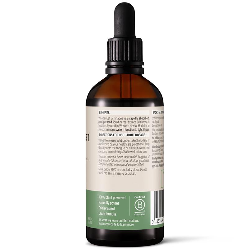 Wanderlust Echinacea Drops 90ml