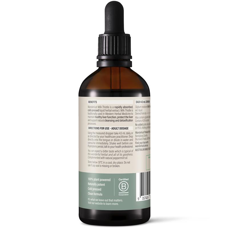 Wanderlust Milk Thistle 140ml