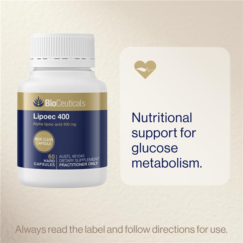 BioCeuticals Lipoec 400 60 Capsules