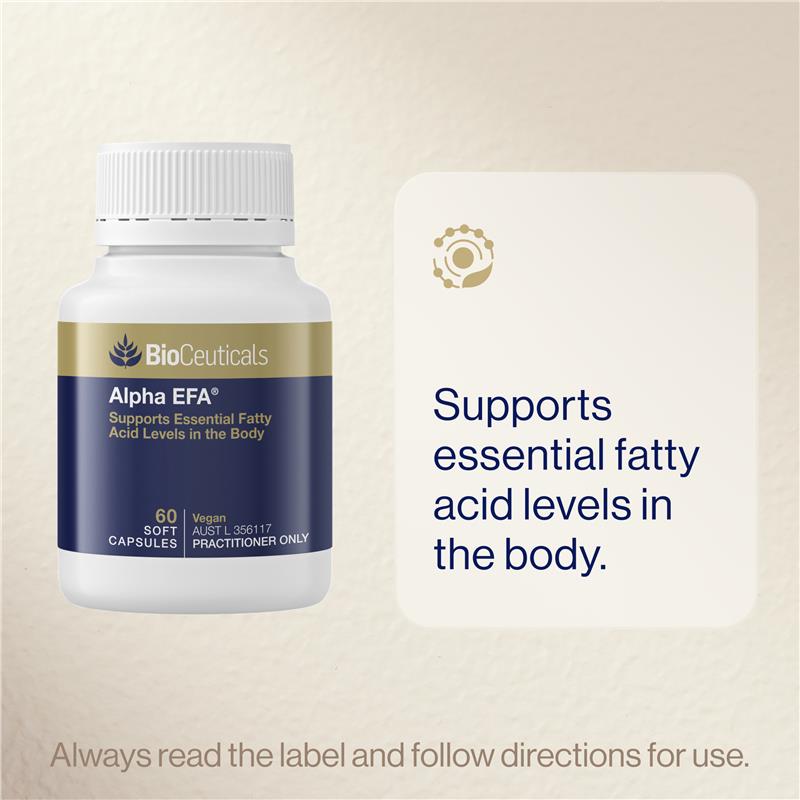 Bioceuticals Alpha EFA 60 Soft Capsules