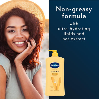Vaseline Intensive Care Body Lotion Deep Restore 750ml - Deep Moisture for Healthy Skin