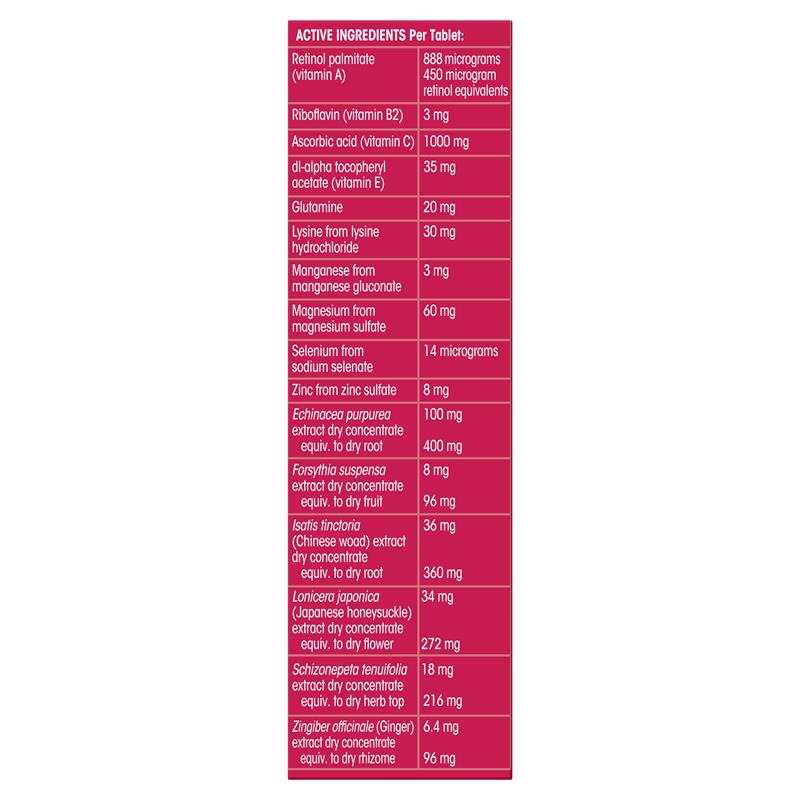 Frequent Flyer Immunity Boost Raspberry 15 Effervescent Tablets