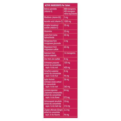 Frequent Flyer Immunity Boost Raspberry 15 Effervescent Tablets