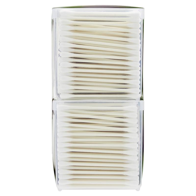 Swisspers Earth Kind Cotton Tips with Paper Stems - Twin Pack (2x400)