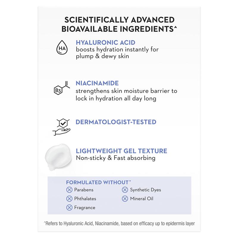 Olay Luminous Hyaluron + Niacinamide Gel Moisturiser 50g