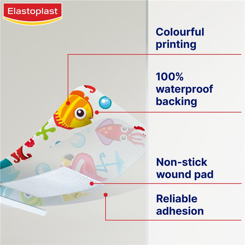Elastoplast Kids Waterproof Strips - 20 Pack