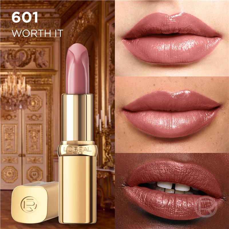 L'Oreal Paris Color Riche Classic Satin Lipstick 601 Worth It