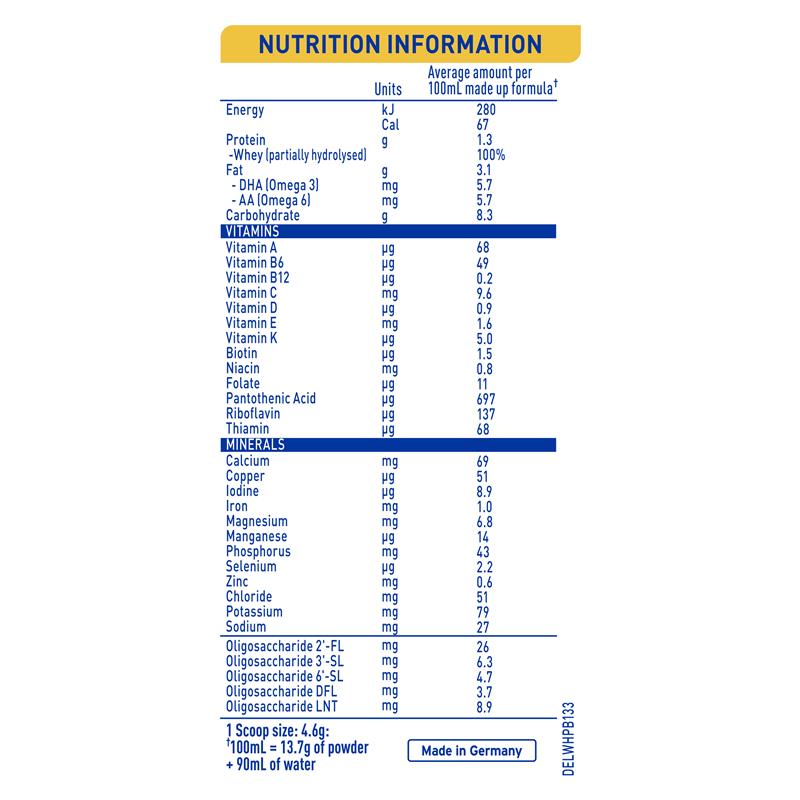 Nestle NAN SUPREMEpro 2 Premium Baby Follow-on Formula Powder (800g) - For Infants 6 to 12 Months