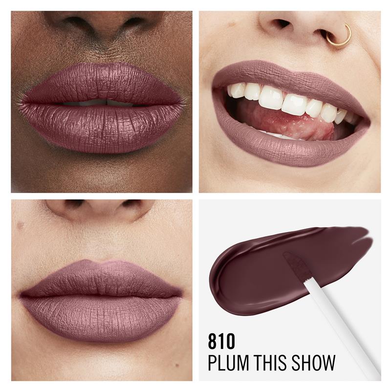 Rimmel London Mega Matte Liquid Lip 910 Plum This Show