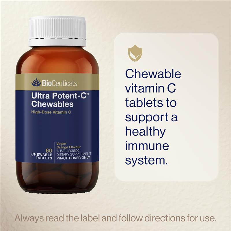 BioCeuticals Ultra Potent-C® Chewables 60 Tablets