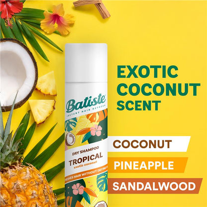 Batiste Tropical Dry Shampoo 350ml