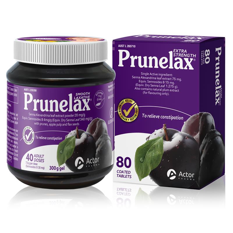 Prunelax Extra Strength Laxative Tablets 80 Count