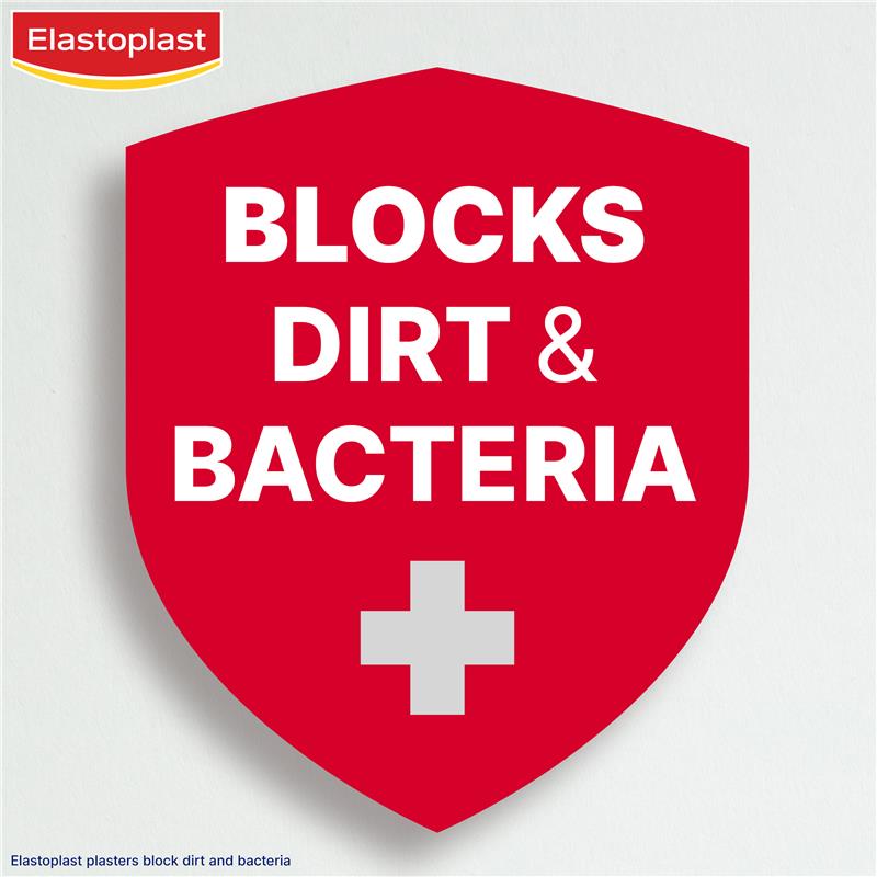 Elastoplast Flexible Fabric Strips XXL - 5 Pack for Large Wounds