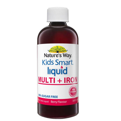 Nature's Way Kids Smart Liquid Multi + Iron 200ml