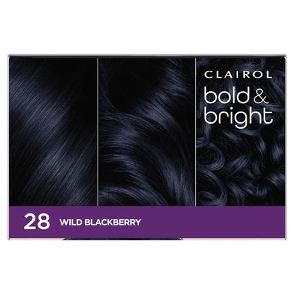 Clairol Bold & Bright Permanent Hair Colour 28 Wild Blackberry