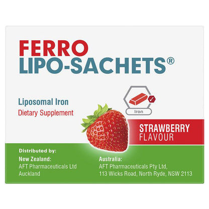 Lipo-Sachets Ferro Strawberry 5g 30 Sachets