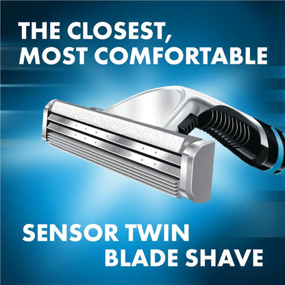 Gillette Sensor Excel Refill Cartridges 10-Pack, Chromium-Coated, for Sensor Razors