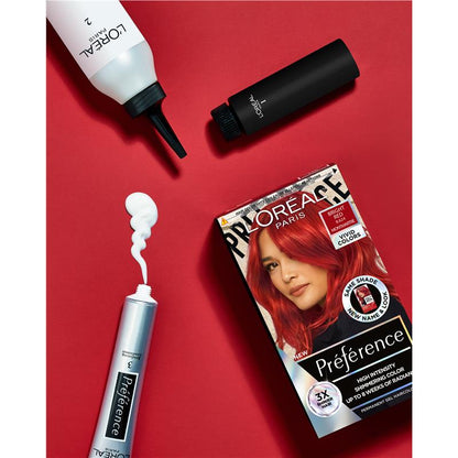 L'Oreal Paris Preference Vivids Permanent Hair Colour 8.624 Montmartre (Bright Red)