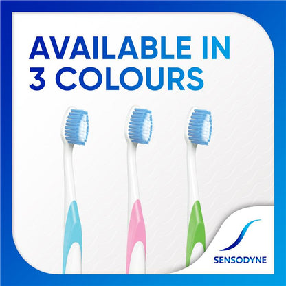 Sensodyne Sensitive Teeth Daily Care Soft Toothbrush 3 pack