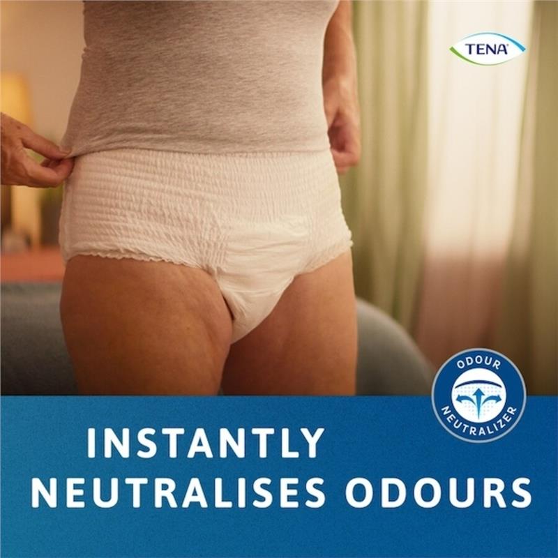 Disposable TENA ProSkin Super Incontinence Pants - Large, 12 Pants