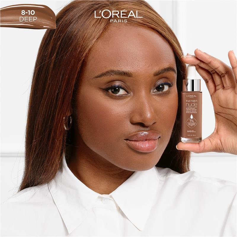 L'Oreal Paris True Match Nude Plumping Tinted Serum 8-10 Deep