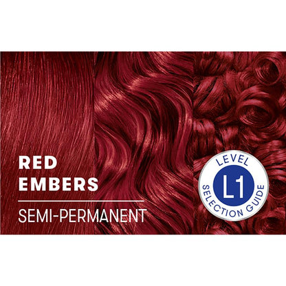 Schwarzkopf LIVE Colour Red Embers Semi Permanent 75ml