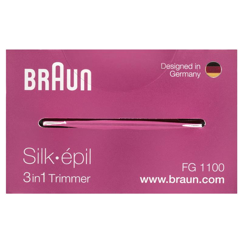 Braun Silk Finish FG1100 Precision Trimmer