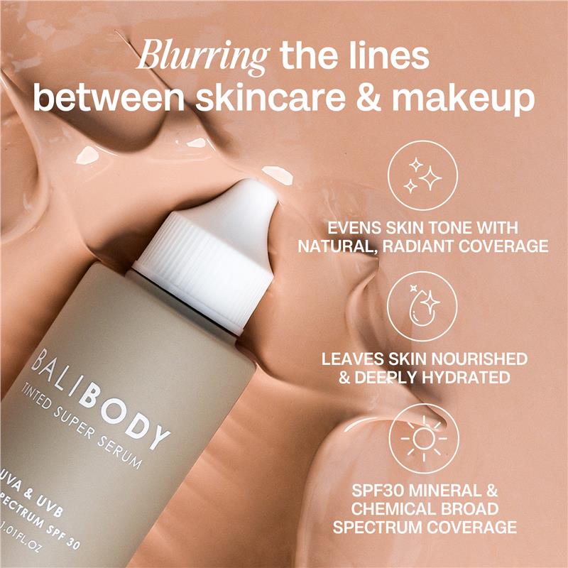 Bali Body Tinted Super Serum Natural SPF30 30ml