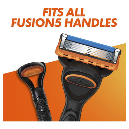 Gillette Fusion5 Power Razor + 2 Blades - Ultimate Shaving Experience