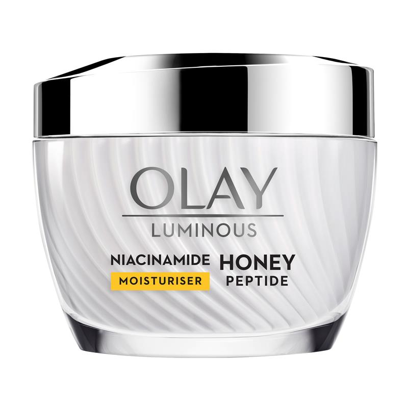 Olay Luminous Niacinamide Honey Peptide Moisturiser 50g