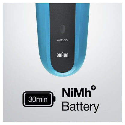 Braun Series 3 310BT Electric Shaver | Precision Beard Trimmer Combo