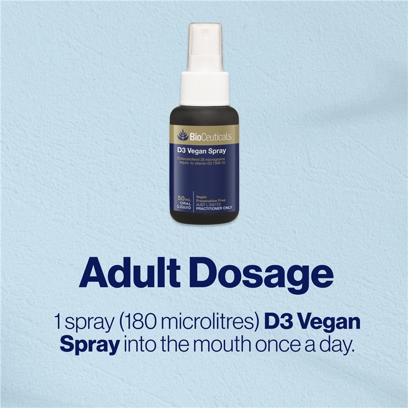 Bioceuticals D3 Vegan Spray 50ml