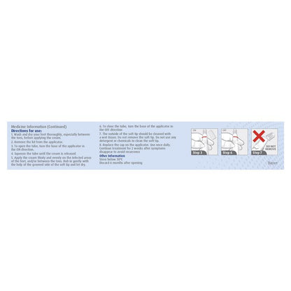 Canesten Once Daily Antifungal Athlete's Foot Cream 15g