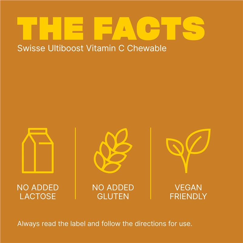 Swisse Vitamin C 500mg 310 Chewable Tablets