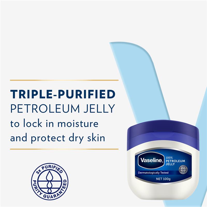 Vaseline Original Petroleum Jelly 100g - Ultimate Skin Protection