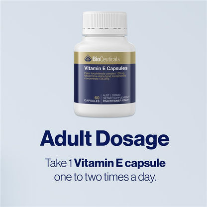 BioCeuticals Vitamin E 60 Capsules