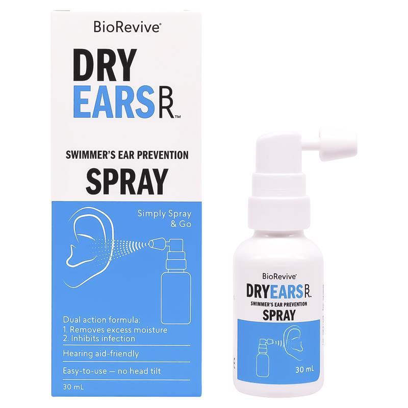 BioRevive Dry Ears Swimmers Ear Prevention Spray 30ml