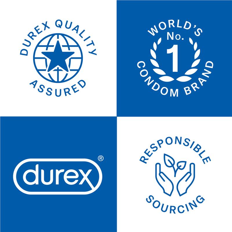 Durex RealFeel Polyisoprene Condoms - 6 Pack, Non-Latex, Natural Feel