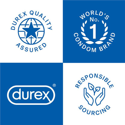 Durex RealFeel Polyisoprene Condoms - 6 Pack, Non-Latex, Natural Feel