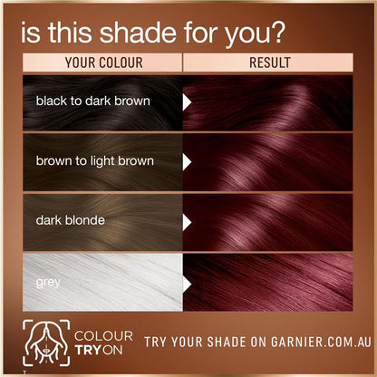 Garnier Good Hair Colour 6.6 Pomegrante Red