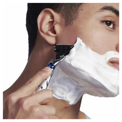 Gillette Mach3 Turbo Razor Cartridges 4-Pack – 3D Shave, 15 Uses